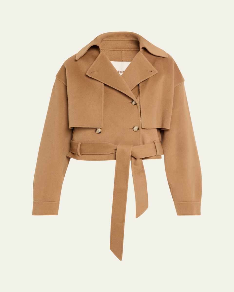 Satoyo Cropped Trench Coat